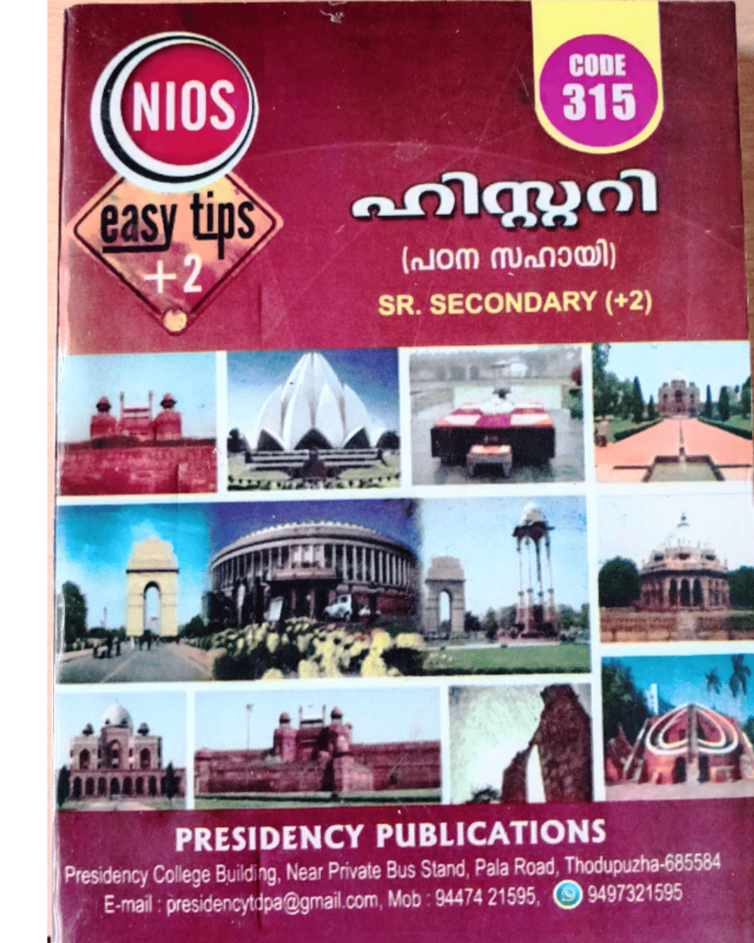 NIOS +2 History Guide – Presidency Publications 