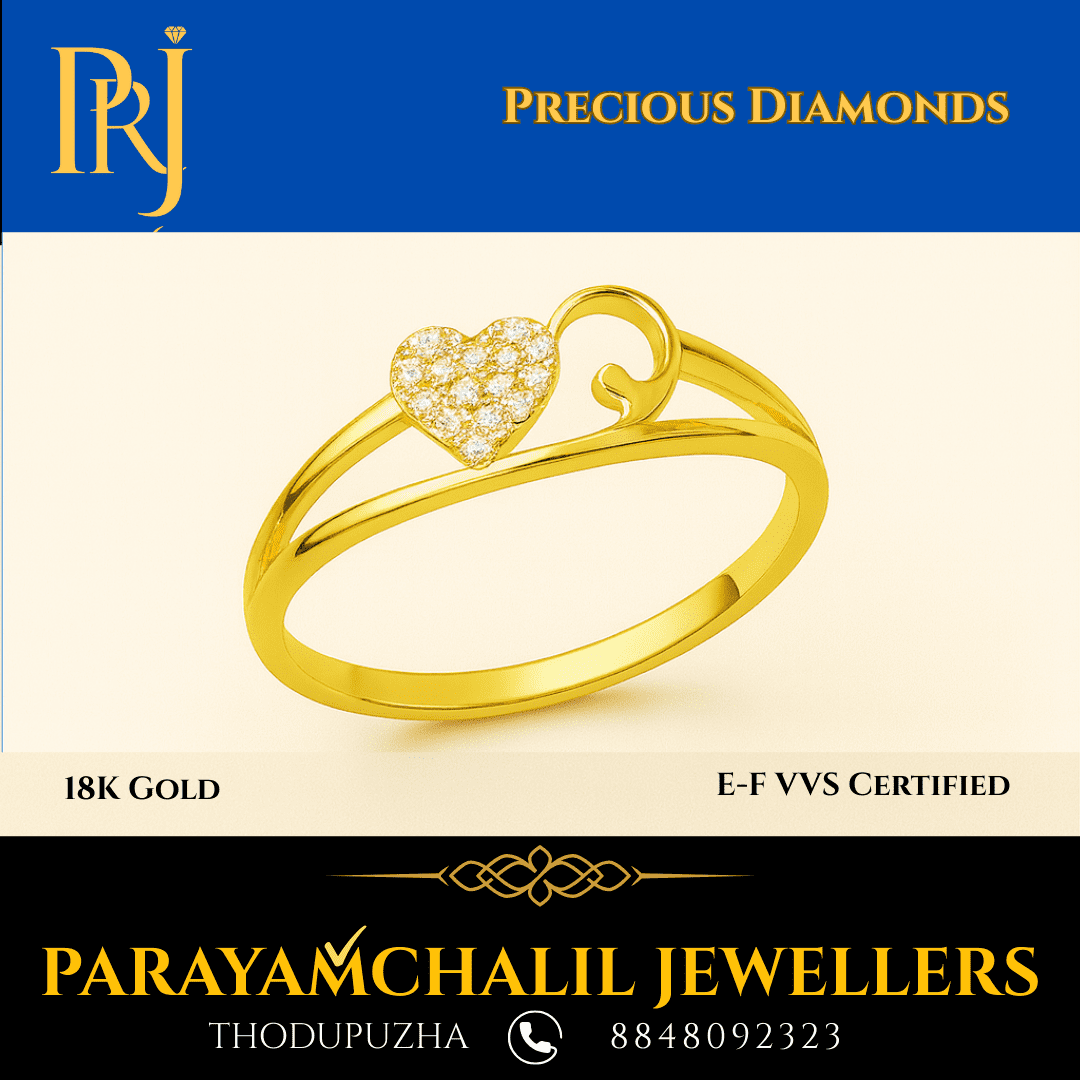 💎 Diamond Rings in Thodupuzha — Parayamchalil Jewellery | Precious Diamonds