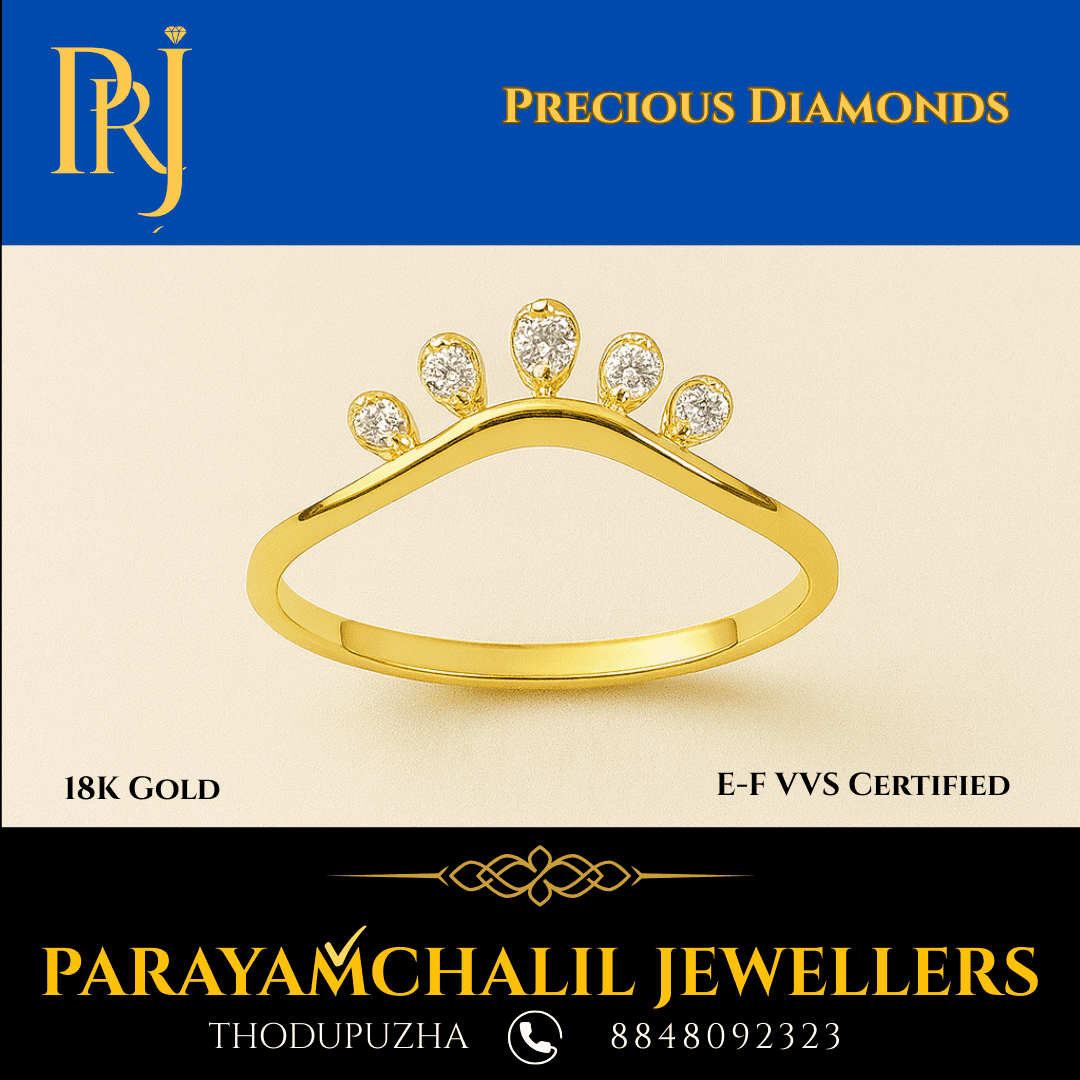 💎 Diamond Rings in Thodupuzha — Parayamchalil Jewellery | Precious Diamonds