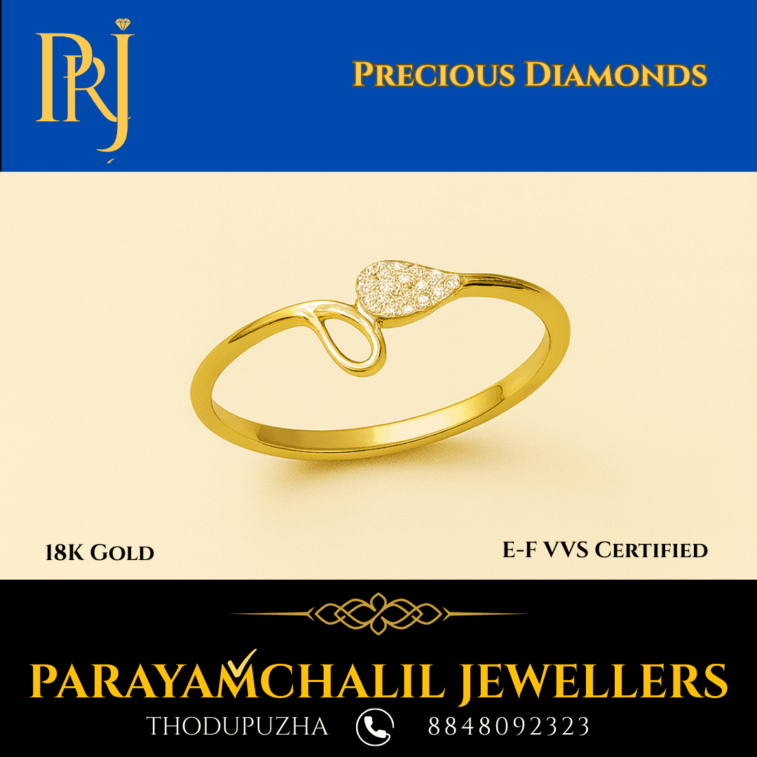 💎 Diamond Rings in Thodupuzha — Parayamchalil Jewellery | Precious Diamonds
