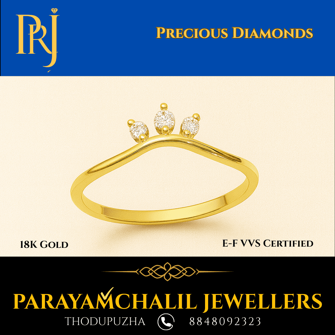 💎 Diamond Rings in Thodupuzha — Parayamchalil Jewellery | Precious Diamonds
