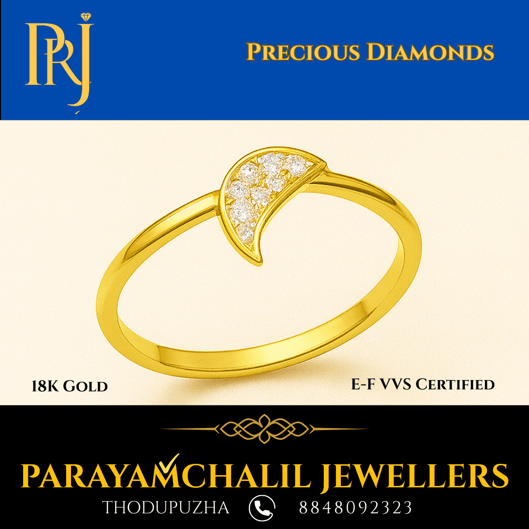💎 Diamond Rings in Thodupuzha — Parayamchalil Jewellery | Precious Diamonds