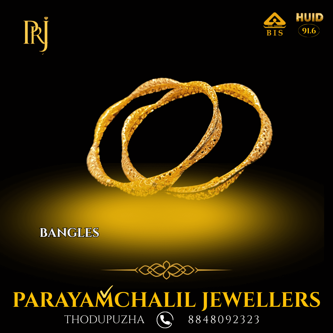 Gold Bangles in Thodupuzha — Parayamchalil Jewellery