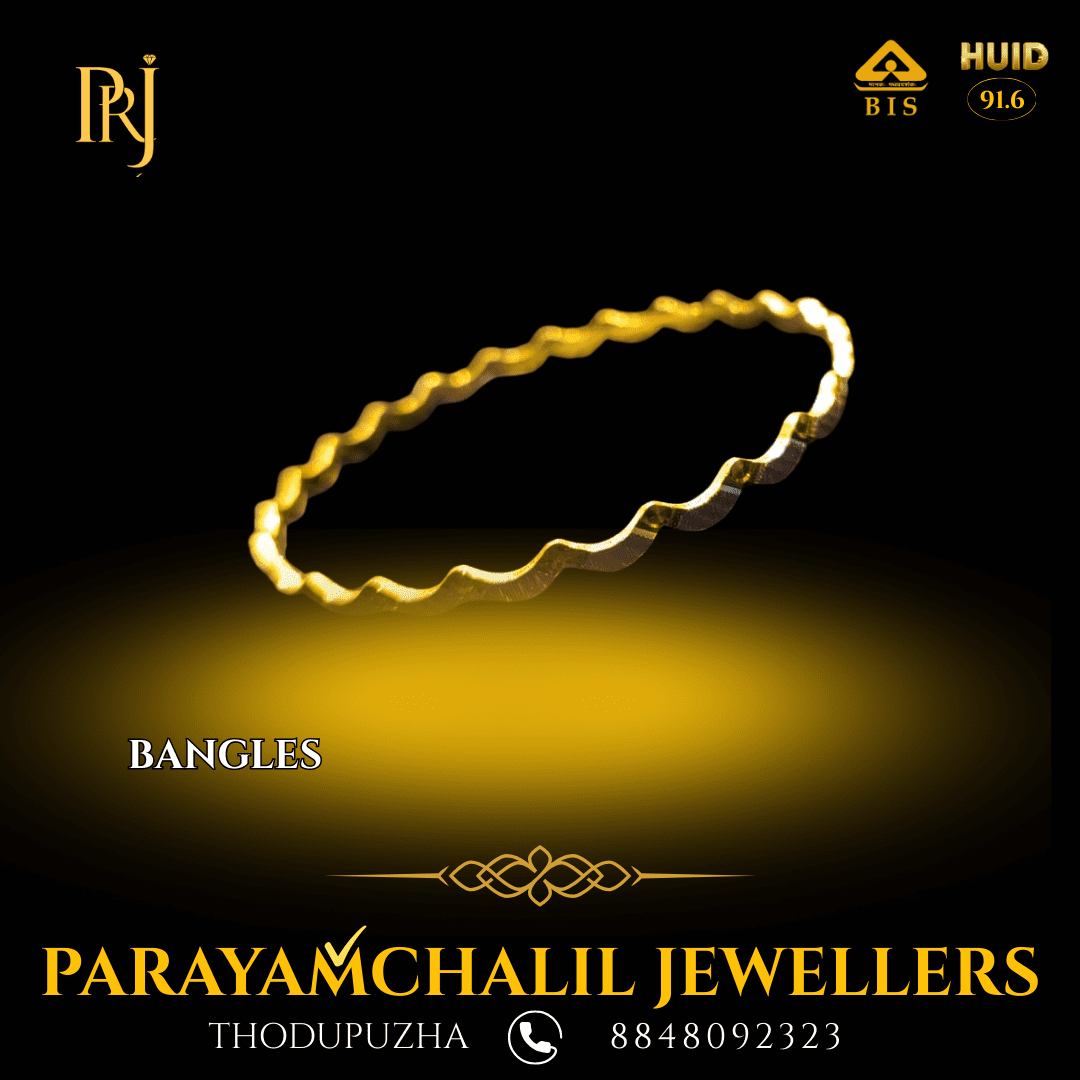 Gold Bangles in Thodupuzha — Parayamchalil Jewellery