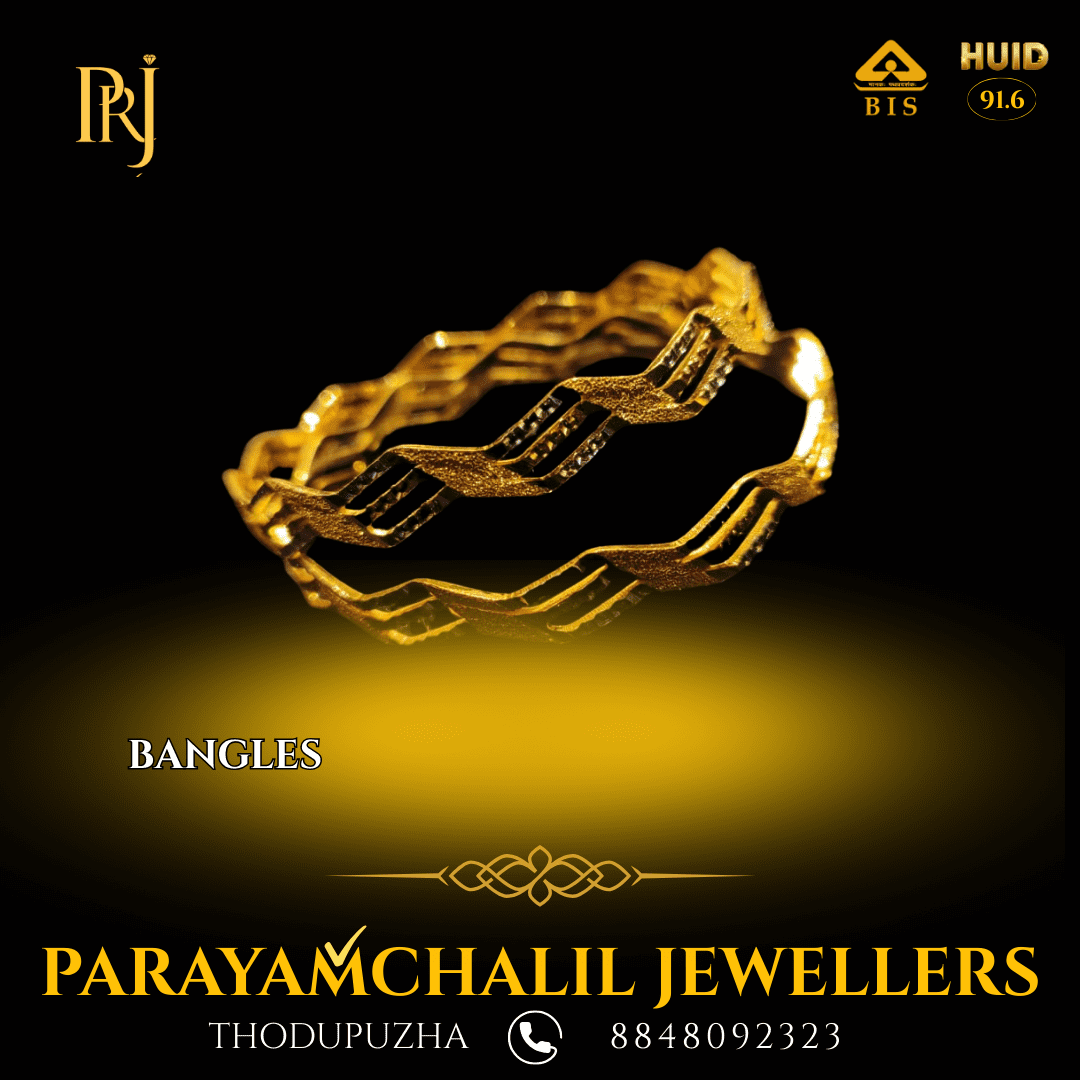 Gold Bangles in Thodupuzha — Parayamchalil Jewellery