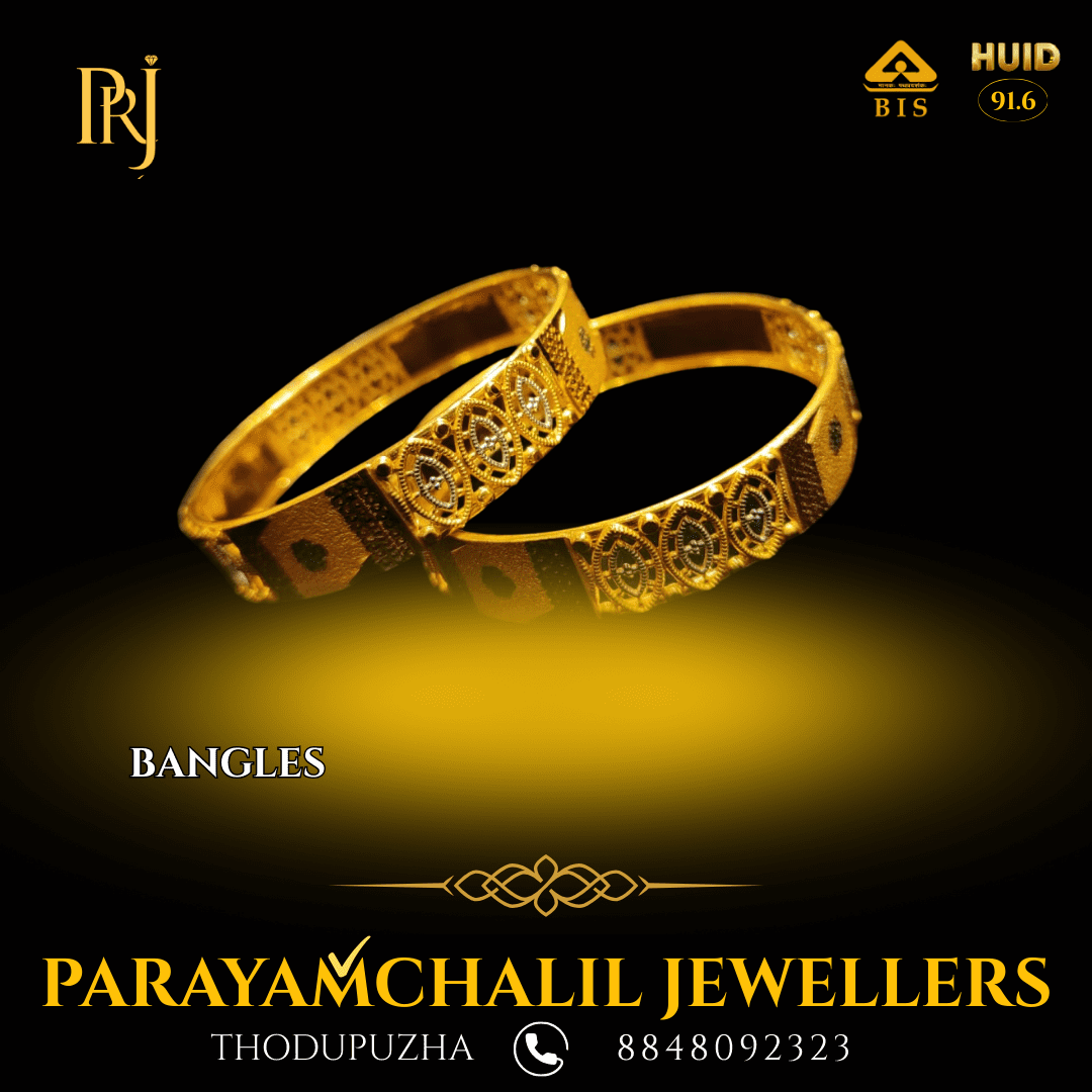 Gold Bangles in Thodupuzha — Parayamchalil Jewellery