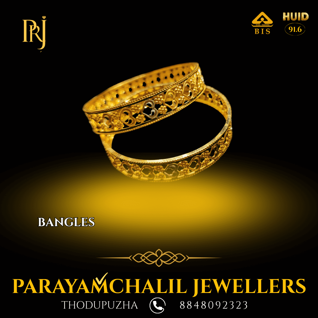 Gold Bangles in Thodupuzha — Parayamchalil Jewellery