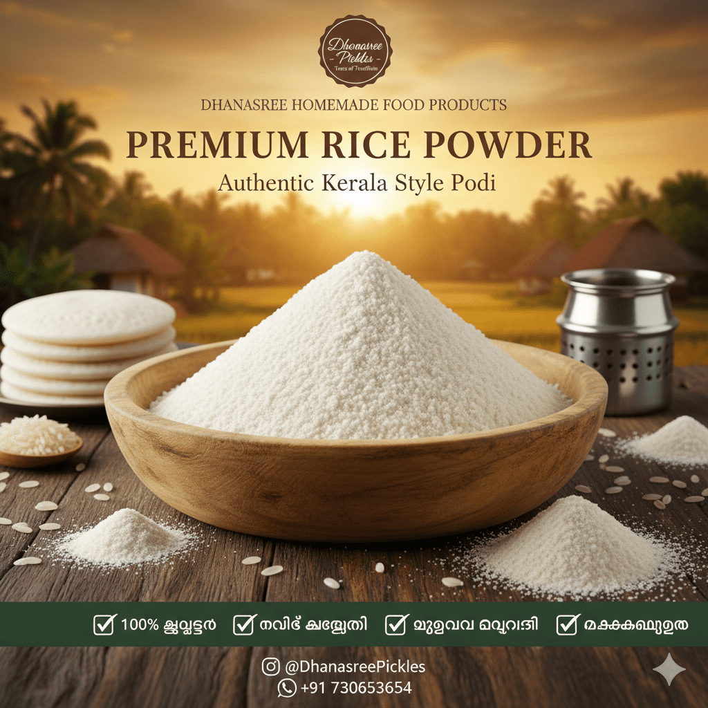 Home Made Rice Powder