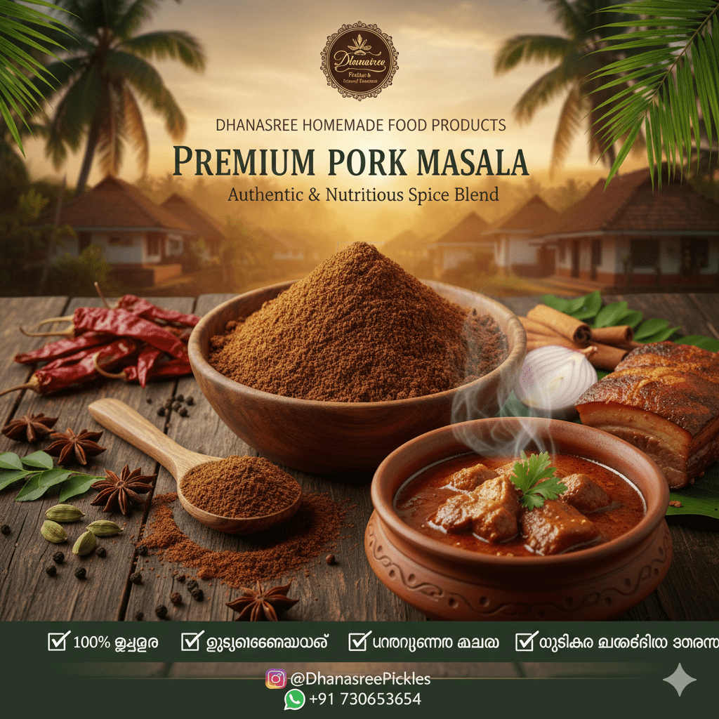 Home Made pork masala