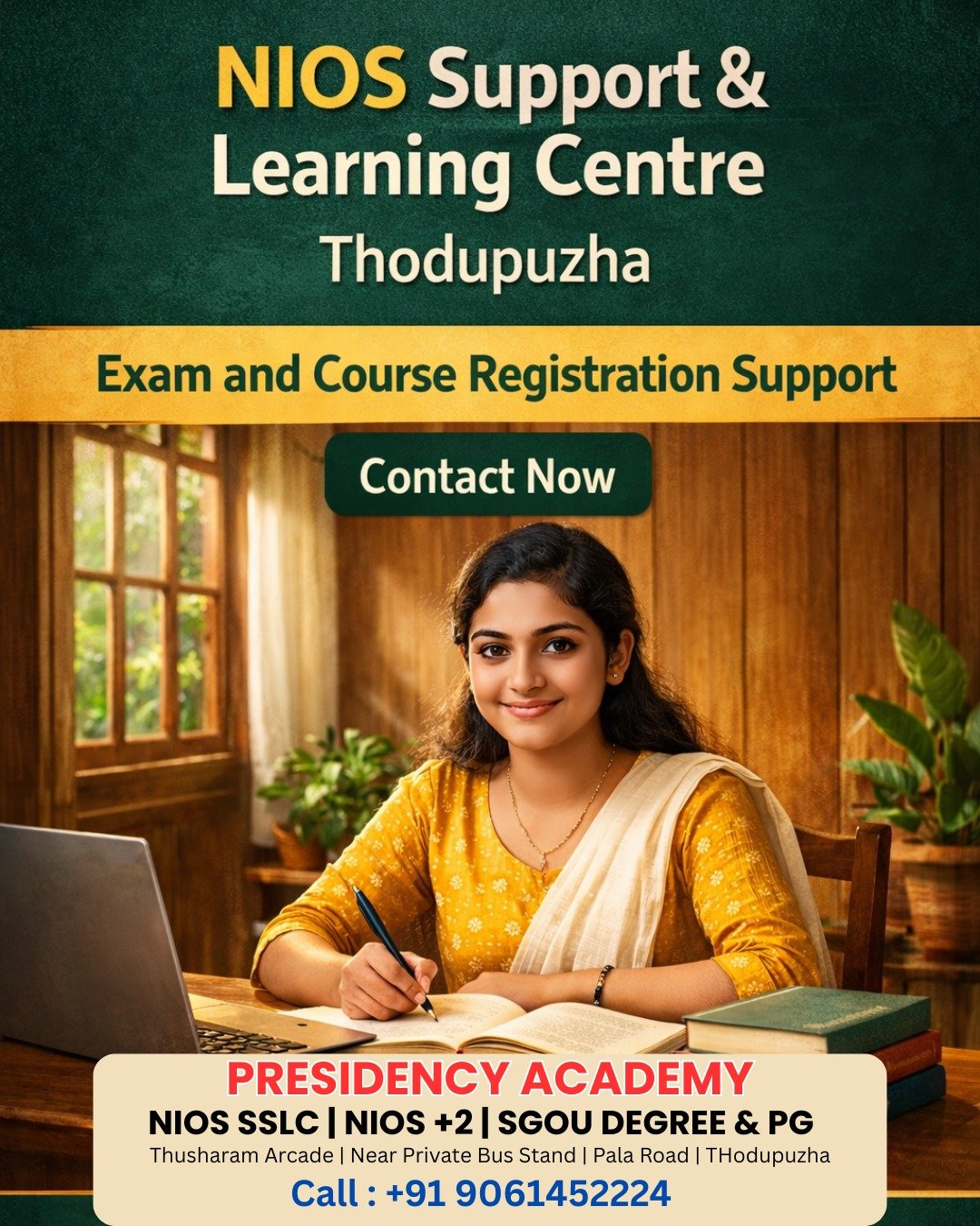 NIOS Learning & Support Centre Thodupuzha