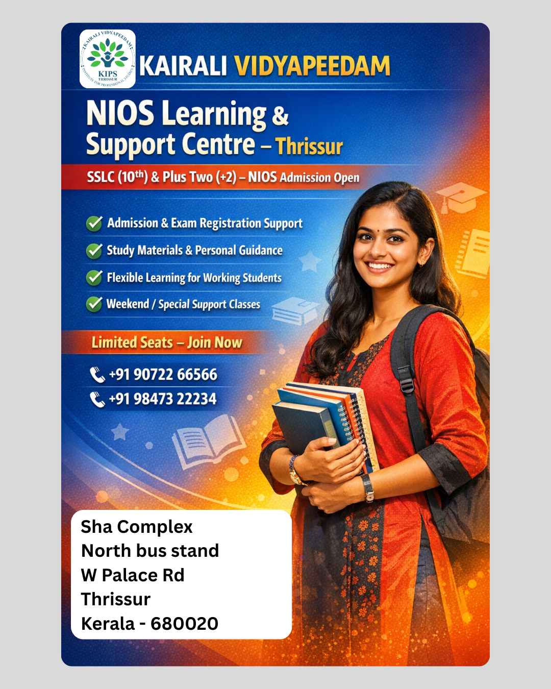 NIOS Learning & Support Centre Thrissur